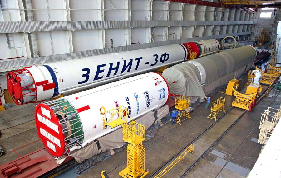 США начнут собирать российско-украинские ракеты «Зенит»