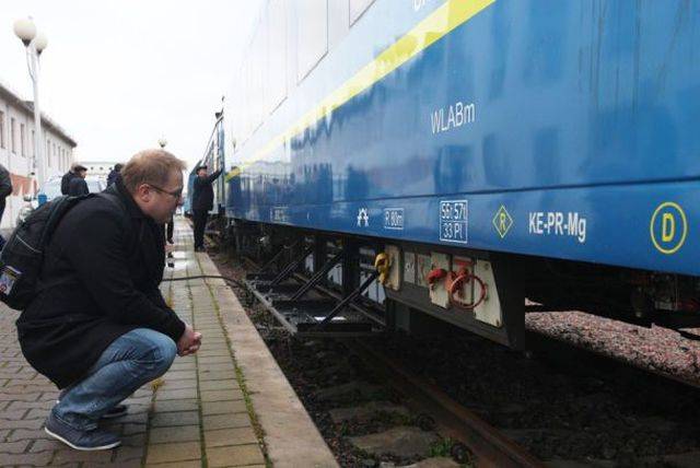 Новый украинский поезд сломался, едва сдвинувшись с места