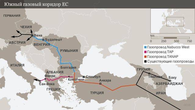 Румыния присоседилась к антироссийскому газопроводу