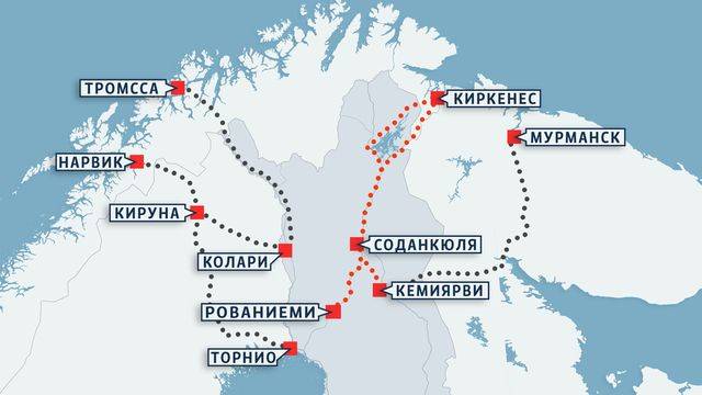 Назло России: Железная дорога на родине Санта-Клауса