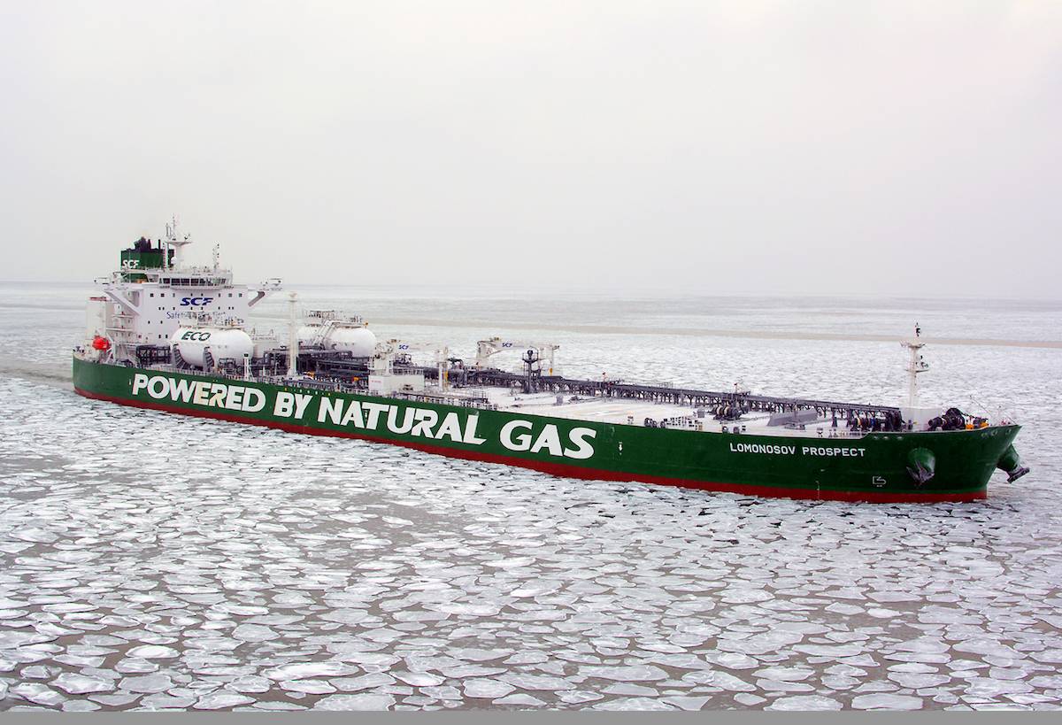 Россия запасается «зелёными» танкерами для Арктики