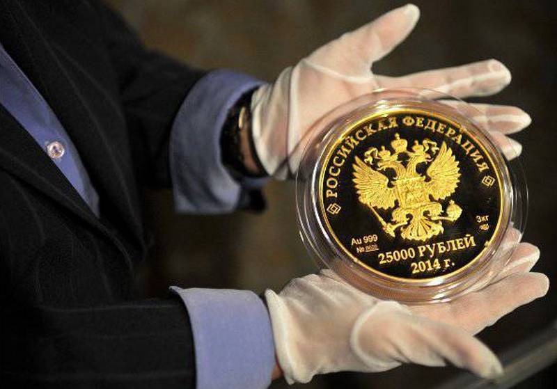 Россия может ввести золотое обеспечение рубля