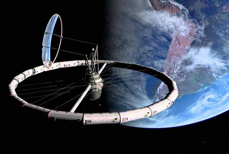 США планируют строительство орбитальной станции по идеям Циолковского