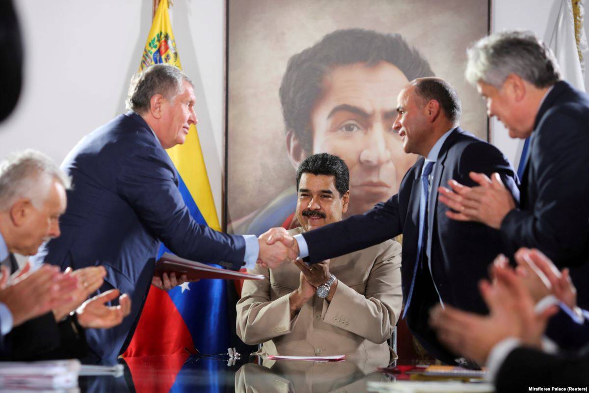 «Роснефть» теснит американцев в Венесуэле