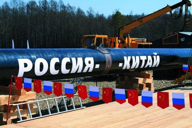 Российский газопровод вытесняет западный СПГ из Китая