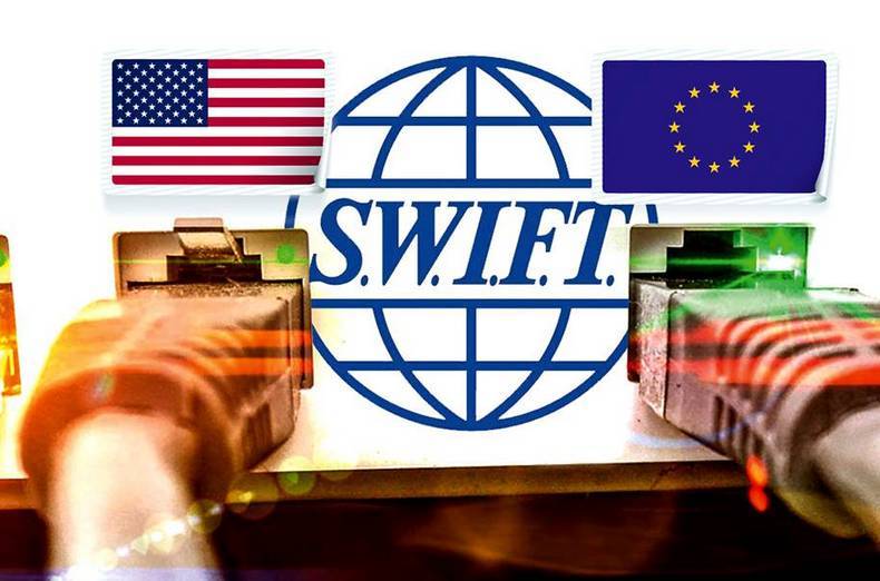 Названы действия России в случае отключения от SWIFT