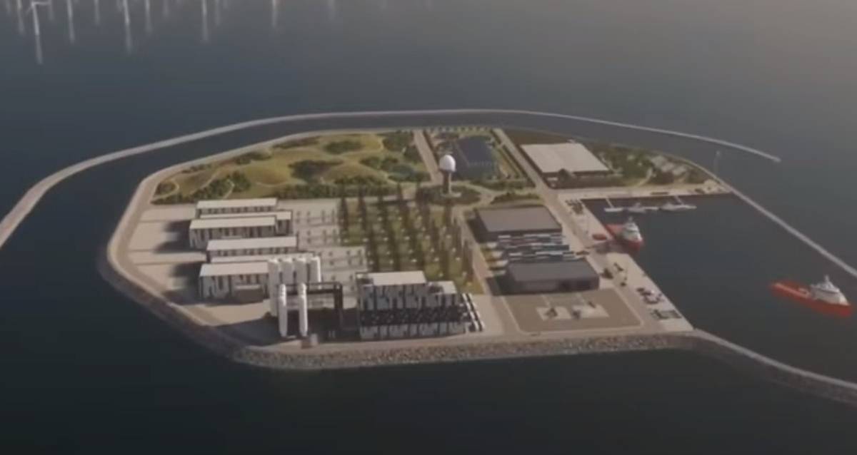 Дания построит искусственный остров в Северном море, который обеспечит электричеством 3 млн. домохозяйств