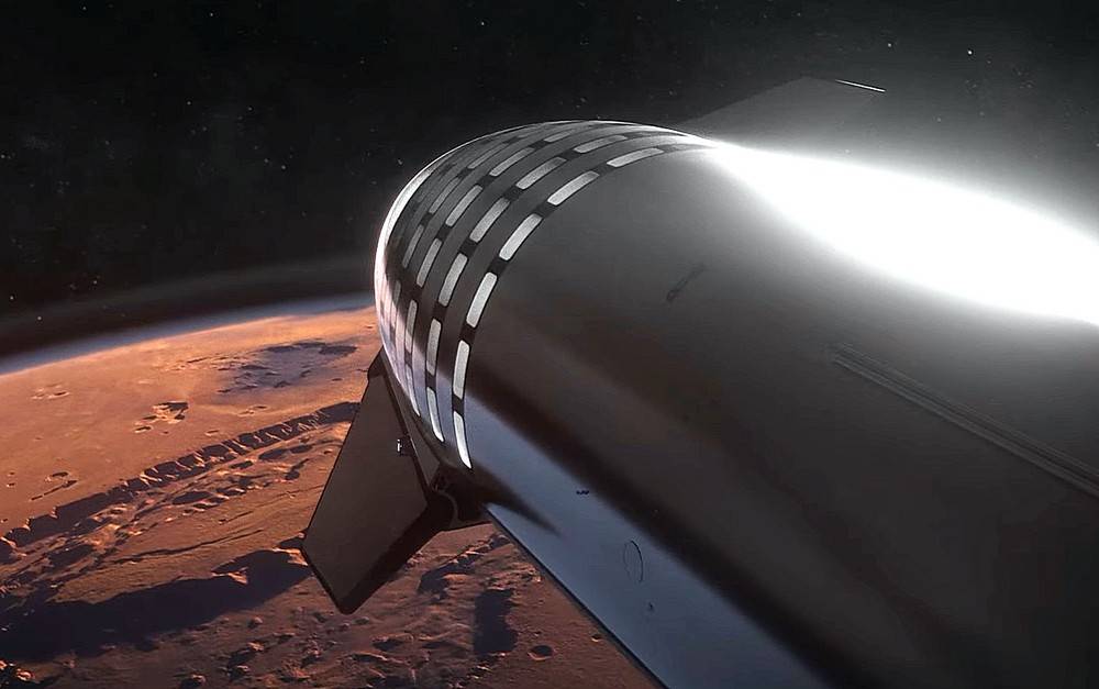 SpaceX показала, как будет происходить колонизация Марса