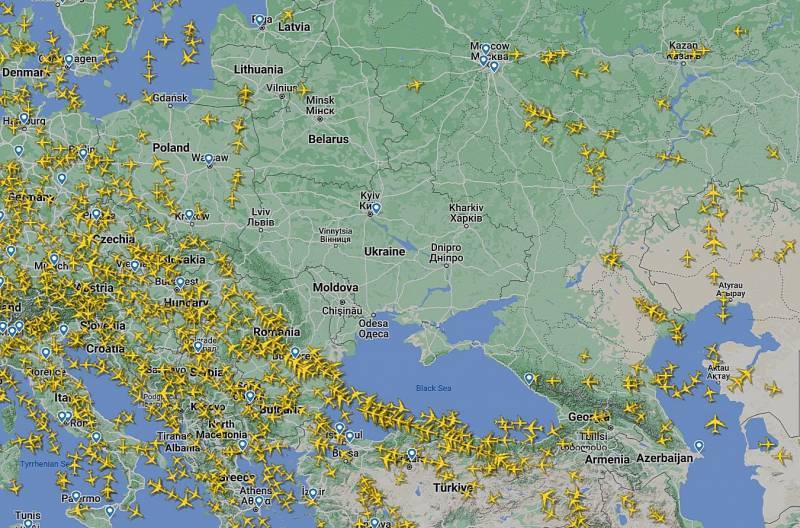 Полеты в воздушном пространстве Украины будут невозможны до 2029 года