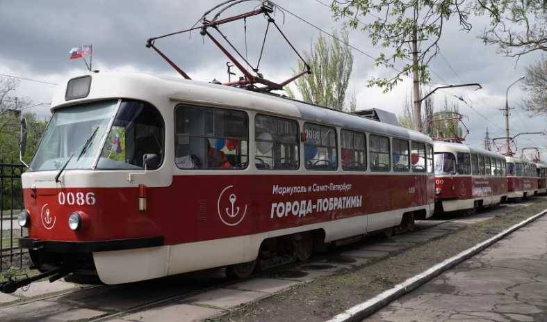 Президент России запустил трамвайное движение в Мариуполе