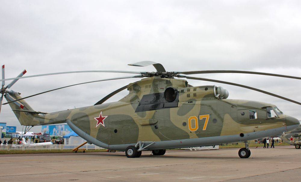 В Ростехе хотят начать устанавливать на вертолеты Ми-26 двигатели ПД-8