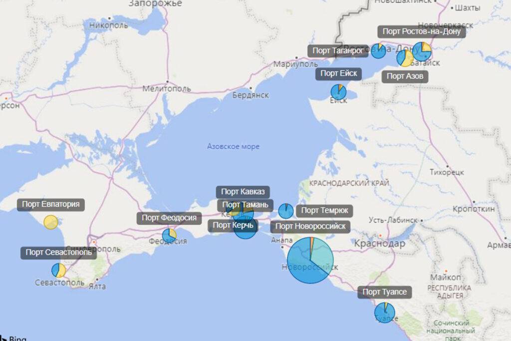 Украина угрожает заблокировать российские порты в Черном море