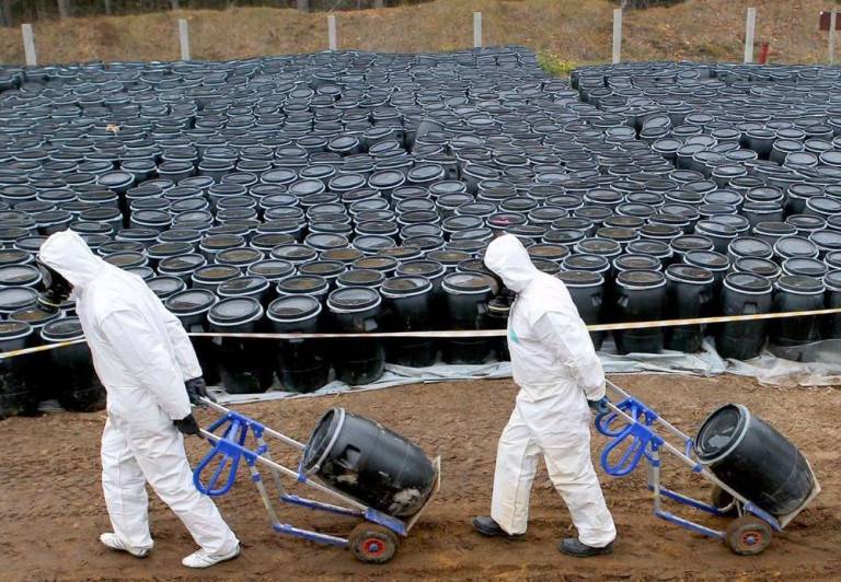 Чернозёмы Украины – под химические отходы