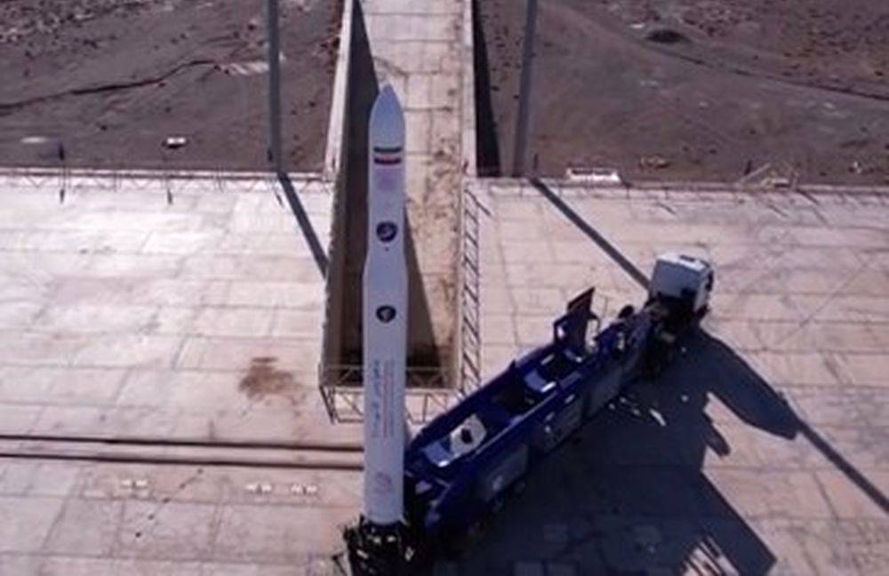 Иран отправил на орбиту спутник Soraya при помощи ракета-носителя Qaem 100