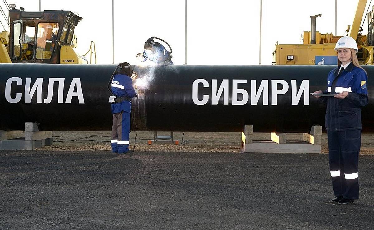 «Газпром» в очередной раз побил рекорд по экспорту газа в Китай