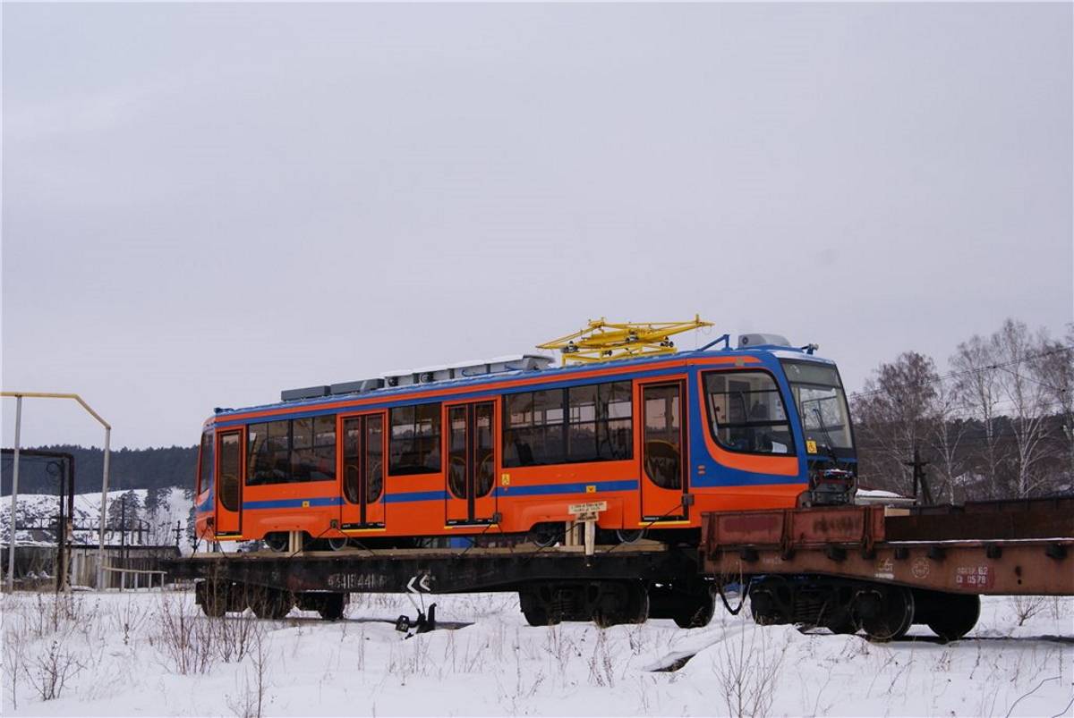 Структура «Роскосмоса» отправила в Красноярск первый трамвай