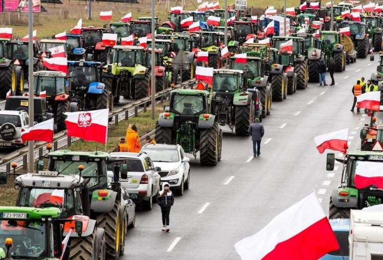 Протесты поляков ширятся, Брюссель просит Киев убрать своё зерно из ЕС