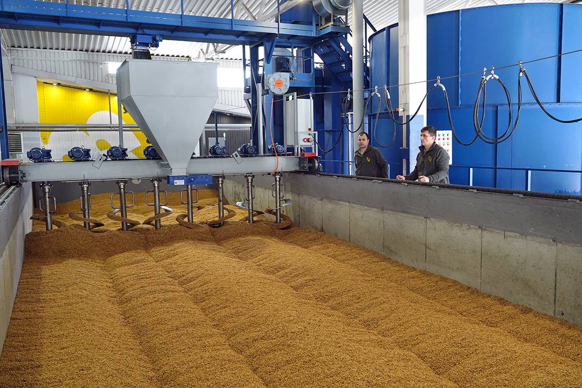 Первый в регионе завод по выпуску солода открылся в Калининградской области