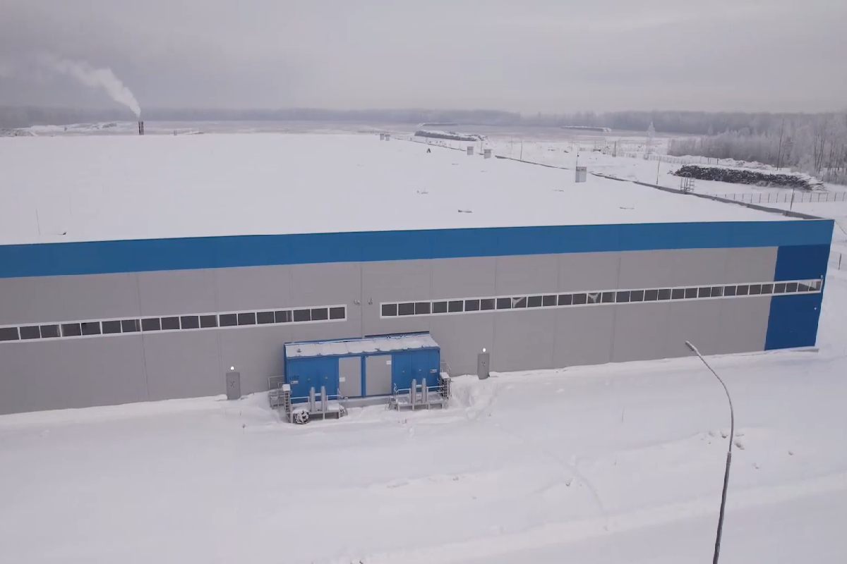На территории ОЭЗ «Новгородская» запустили первый производственный корпус