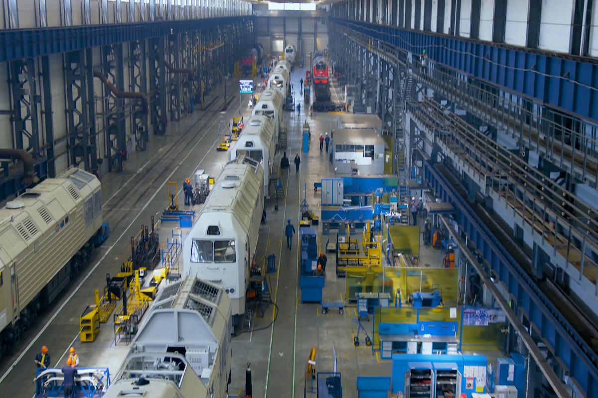 «Брянский машиностроительный завод» поставил свои тепловозы в Монголию