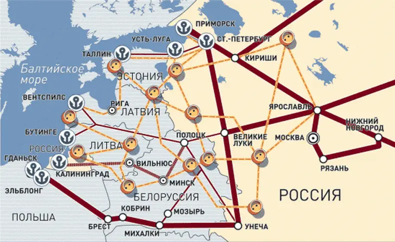 Прибалтика не приходит в себя после выхода из энергокольца с Россией Прибалтика не приходит в себя после выхода из энергокольца с Россией
