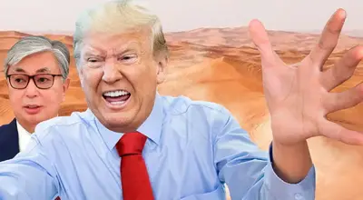 Трамп при помощи Токаева накладывает лапу на богатства Казахстана Трамп при помощи Токаева накладывает лапу на богатства Казахстана