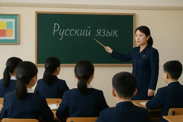 Русский язык захватывает КНДР: теперь в обязательном порядке