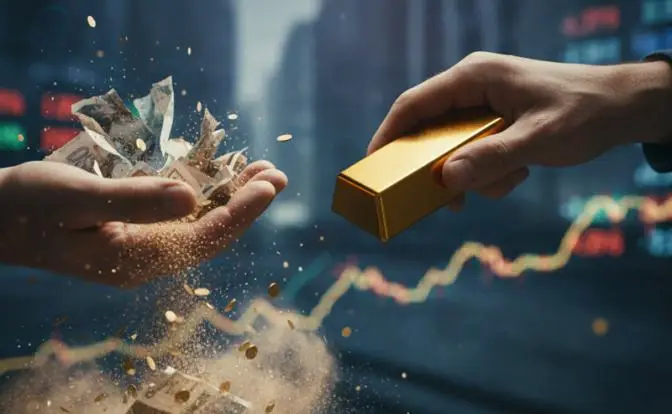 Деньги непредсказуемы, как и политика. Надёжно только золото