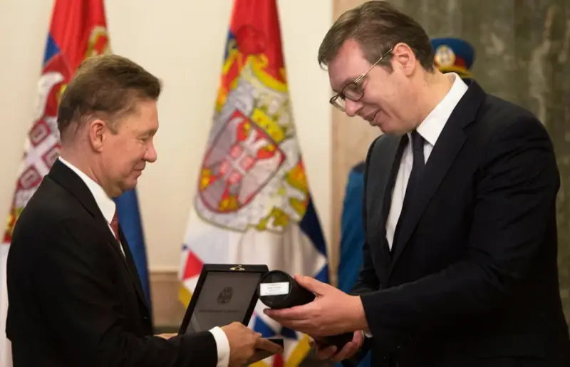 «Газпром» поставит Вучича перед выбором: дешевый газ или угождать Западу