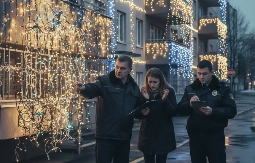 Праздник отменяется: россиян начали штрафовать за новогодние гирлянды