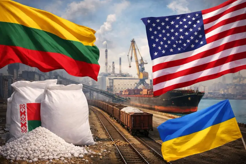 Вильнюс собрался финансировать Киев деньгами от транзита белорусского калия