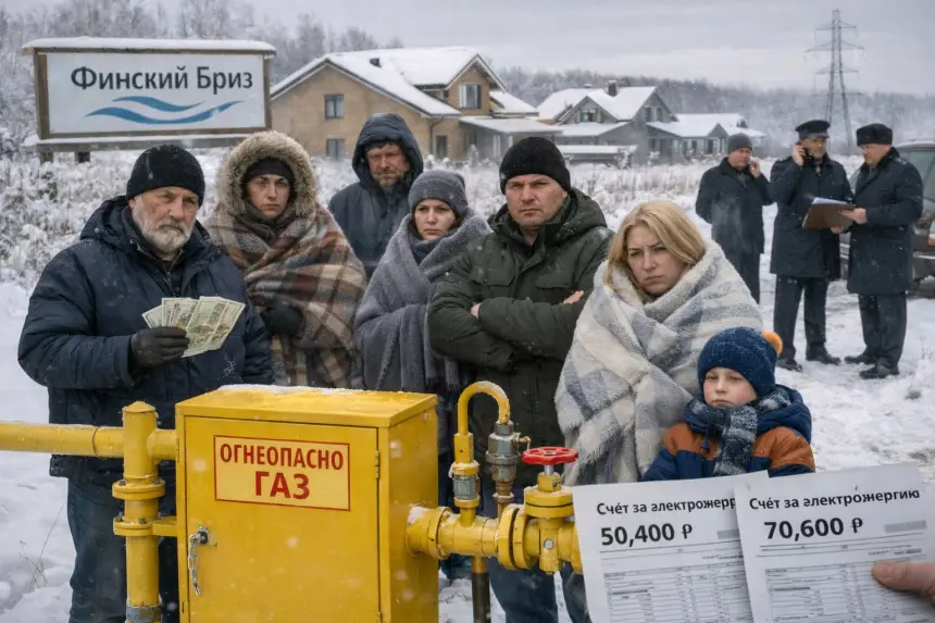 Газ есть на бумаге: как россиян бросили мёрзнуть без газа