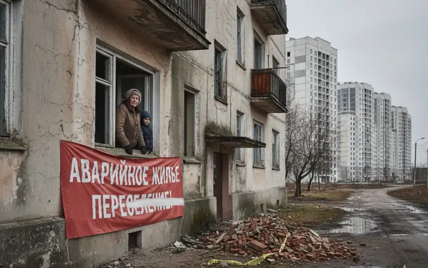 Жилья нет, но вы держитесь: россиянам честно сказали не ждать расселения