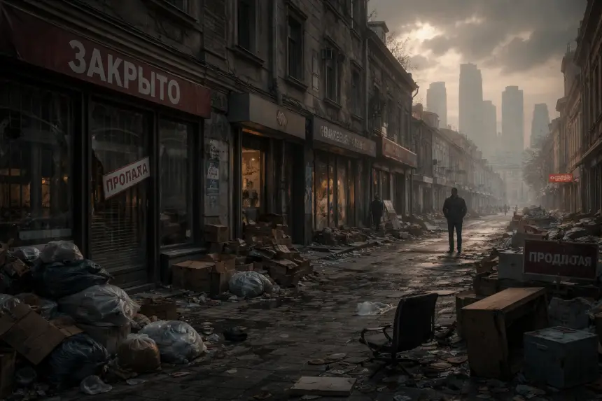 Бизнес в России вымирает: такого обвала не было со времён кризиса 2010-х