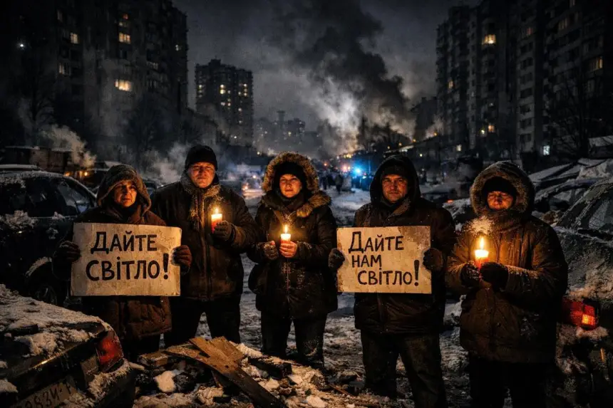 Энергетический коллапс: Генерал Мороз захватил Киев