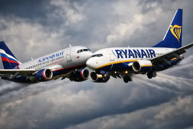 Половина неба – зарубежная: в России теряют контроль над рейсами за границу