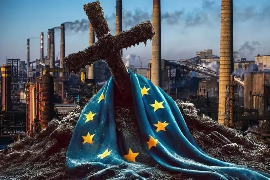 Как Европа убивает на Украине энергоёмкую промышленность
