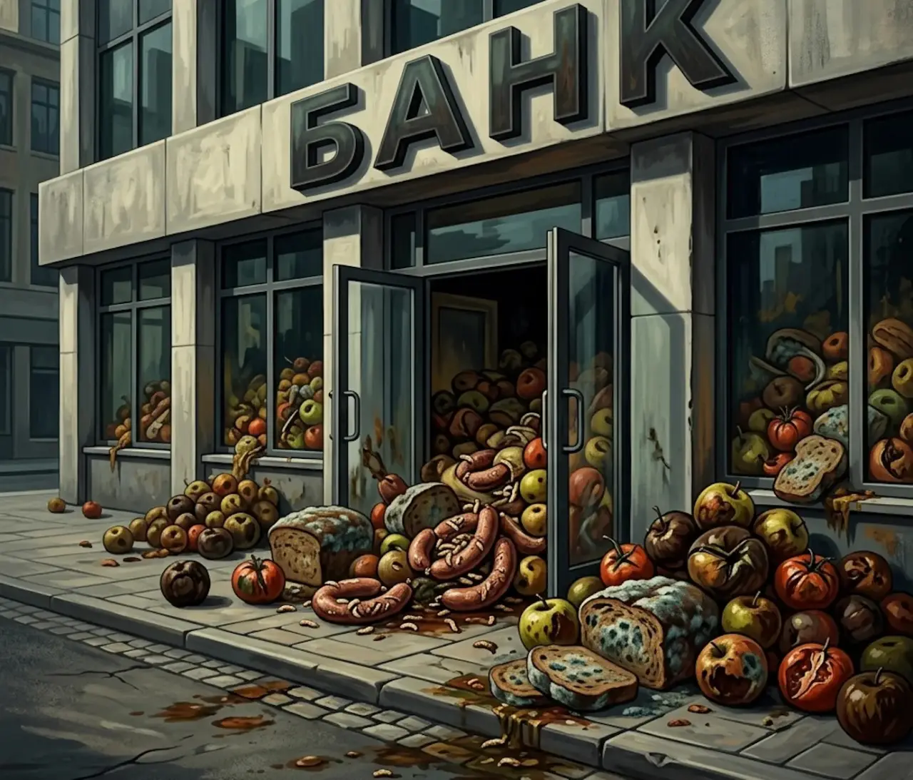 Тухлый «банк еды» Украина будет кормить нищее население просрочкой