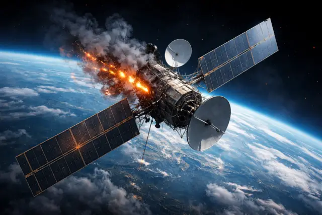 Космическая авария: РФ неожиданно потеряла главный ТВ-спутник Экспресс-АТ1