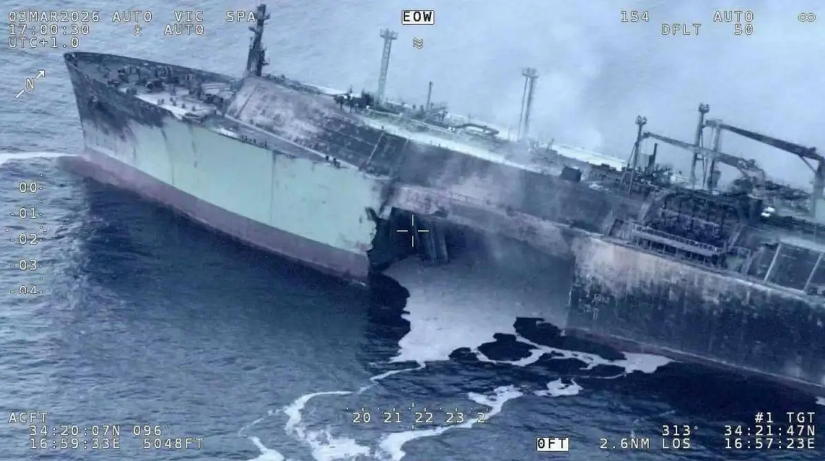 К взорванному российскому газовозу «приклеился» танкер «Совкомфлота»