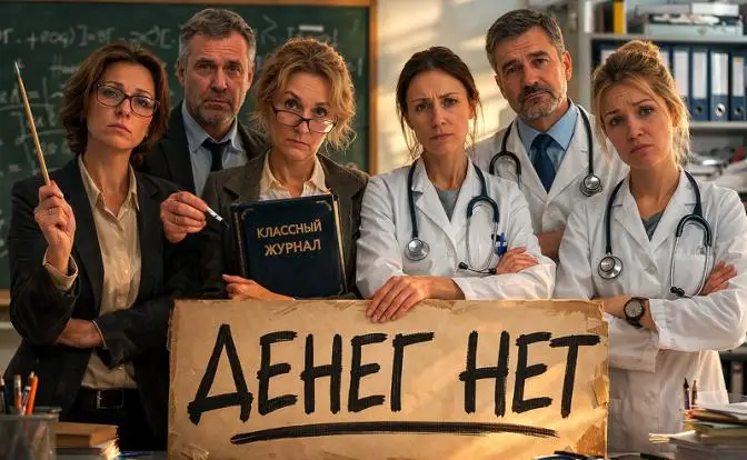 Чиновники считают, что врачи и учителя жируют за счет региональных бюджетов