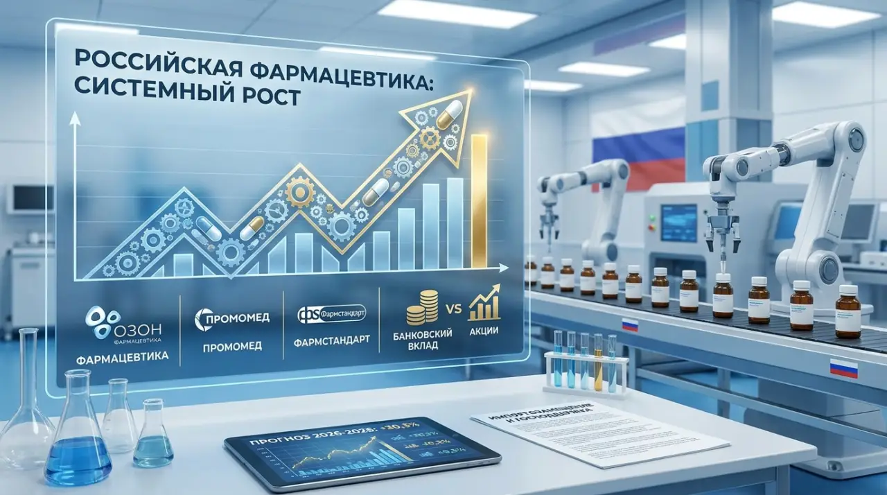 Рост фармацевтики в России: во что вложить деньги и какие риски