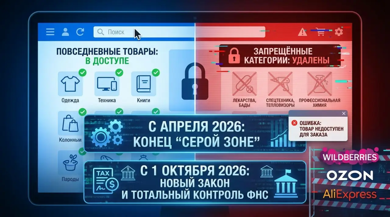 Что пропало с Wildberries и Ozon: полный список запрещённых товаров и инструкция для продавцов