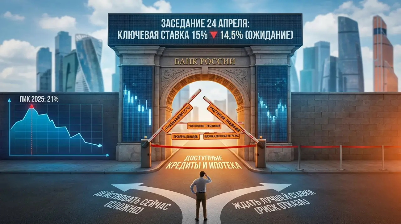 Успеть до снижения: почему брать кредит лучше на этой неделе