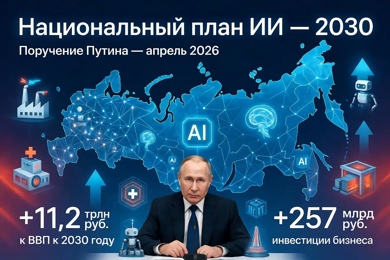 ИИ в каждой отрасли: как поручение Путина изменит экономику России к 2030 году