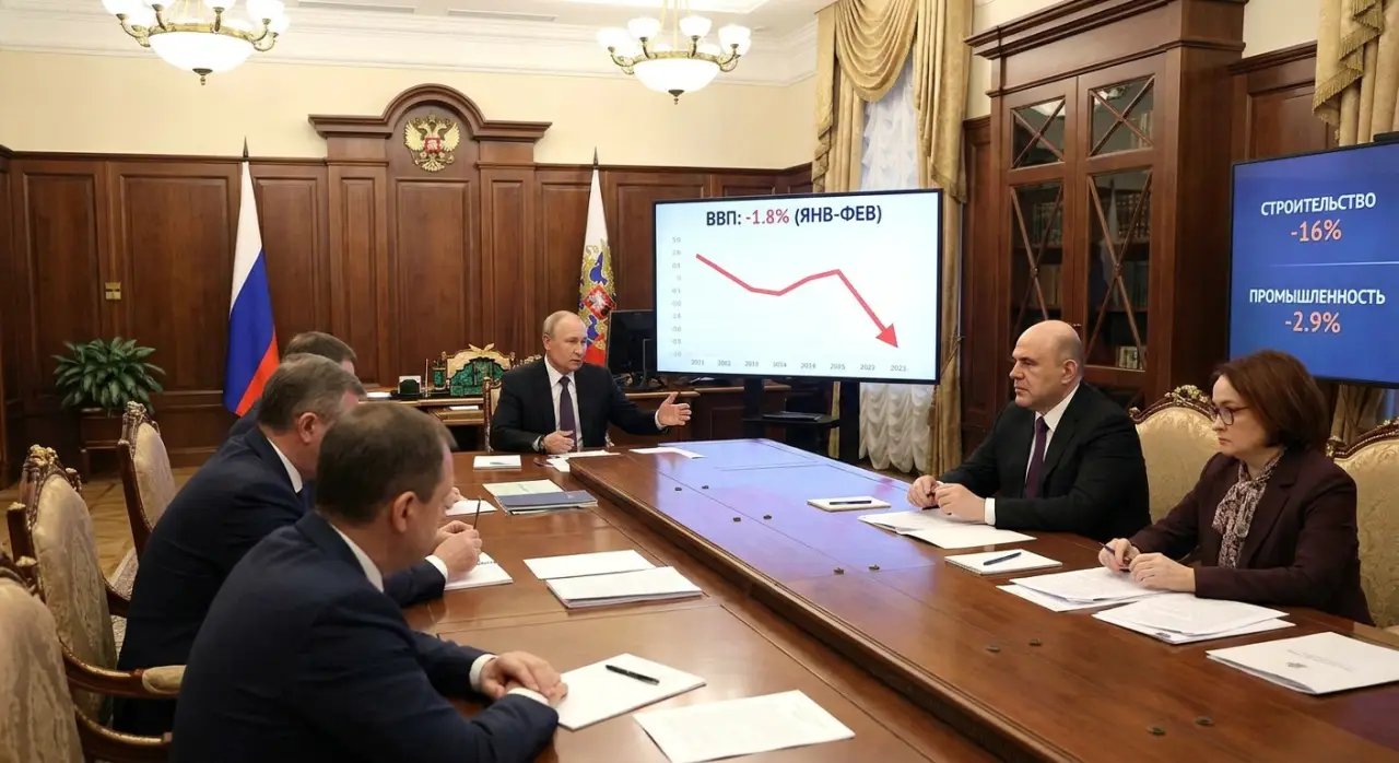 Кто ответит за минус 1,8%: почему Путин публично отчитал экономический блок