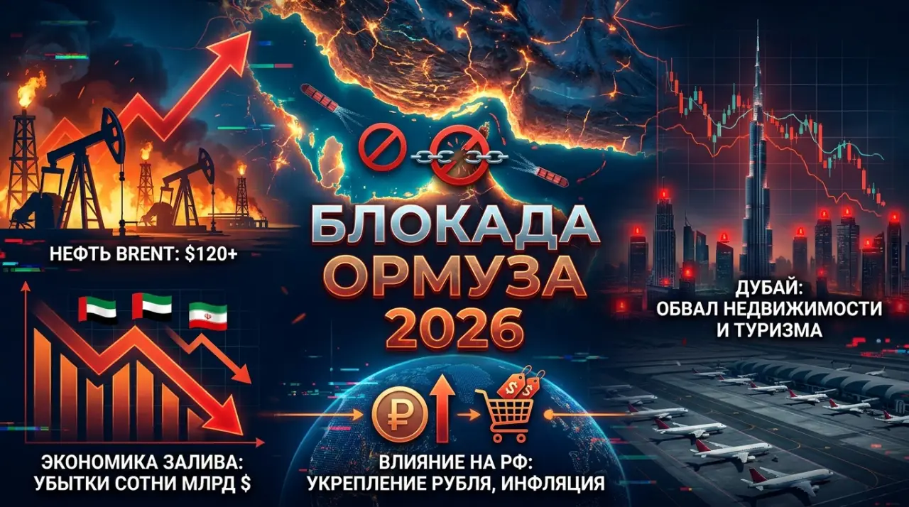 Война в Иране и блокада Ормуза: сколько теряют монархии Залива