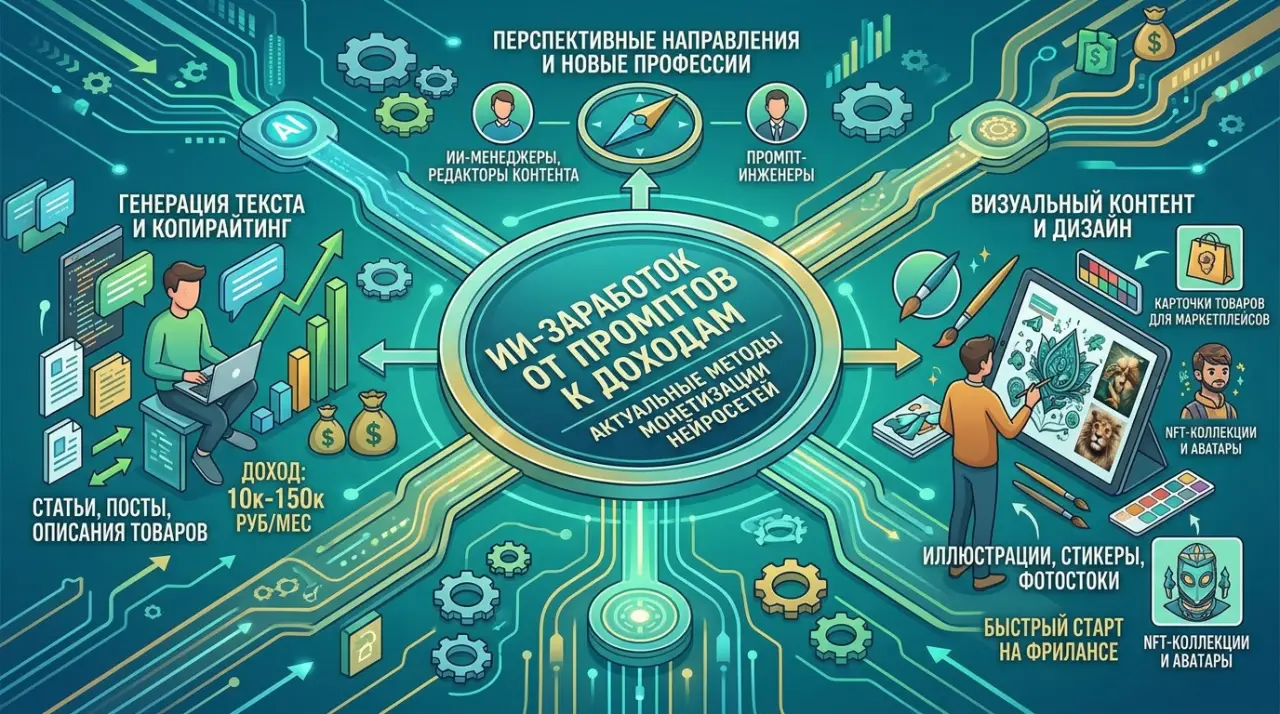 Новые возможности онлайн-заработка с использованием ИИ в 2026 году