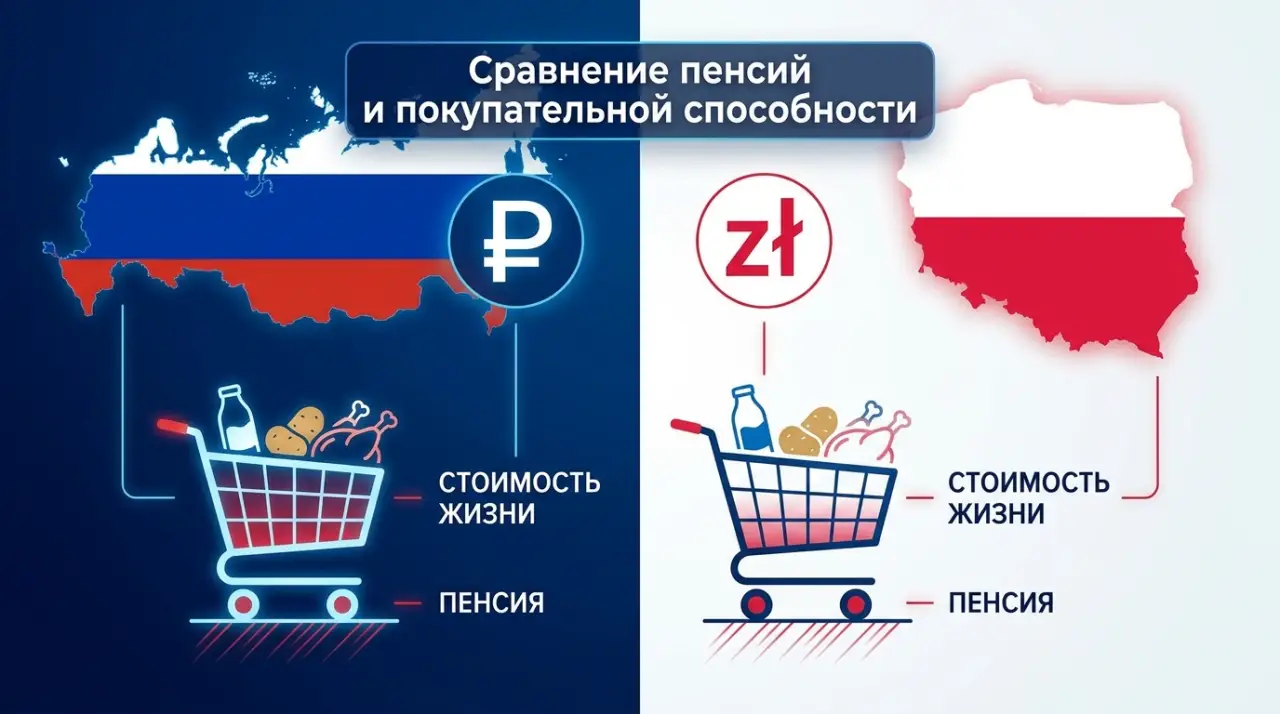 Проверка на прочность: как живут пенсионеры в России и Польше на свои выплаты