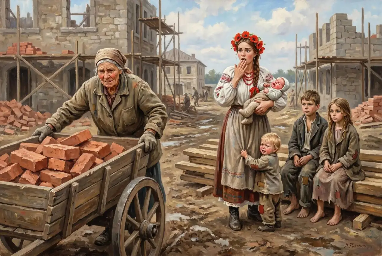 Киевский режим заставит работать пенсионеров, а  женщин – рожать каждый год